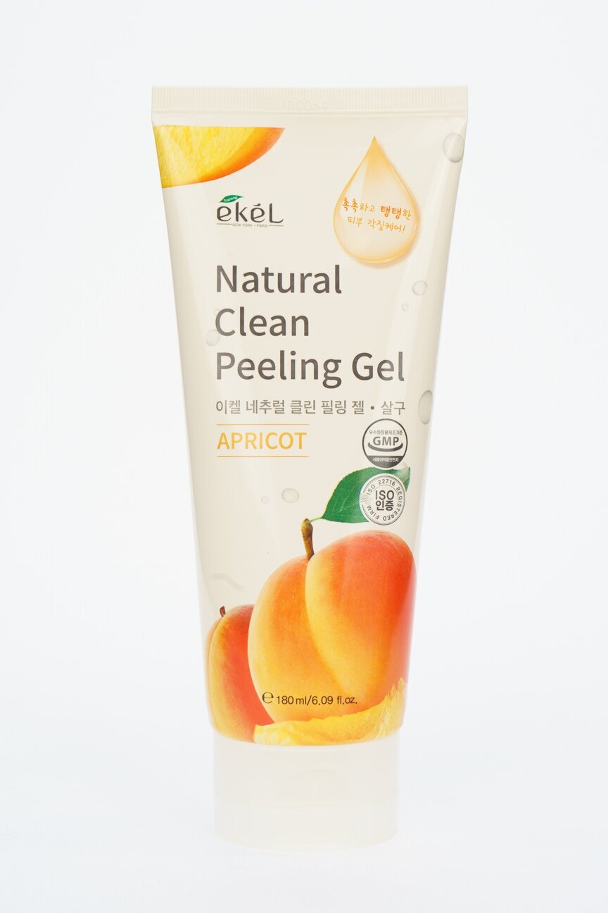 Пилинг-скатка с экстрактом абрикоса Natural clean peeling gel apricot Ekel/Екель 180мл EZEKIEL COSMETIC Co.,Ltd - фото №7