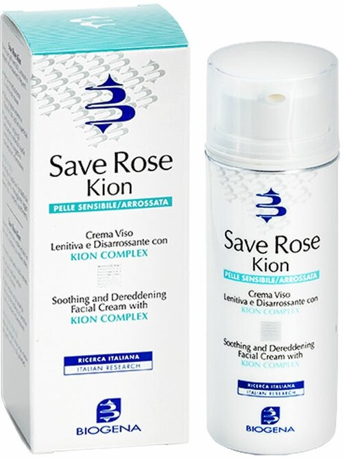 Histomer Save Rose Kion Антивозрастной крем для кожи с куперозом, 50мл.