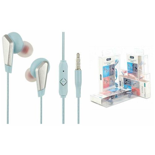 JIAYU JY-374 Голубые наушники вакуум - гарнитура 33400₽