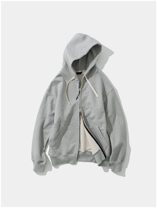 Зип-худи Uniform Bridge Zip Up Hoodie, серый, L