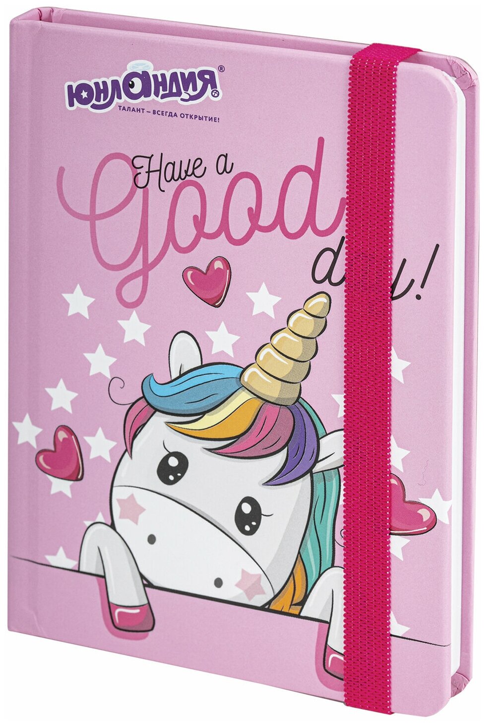 фото Блокнот / записная книжка / тетрадь для записей, рисования с резинкой в клетку 96л, Малый Формат А6 102х148, твердая обложка Юнландия