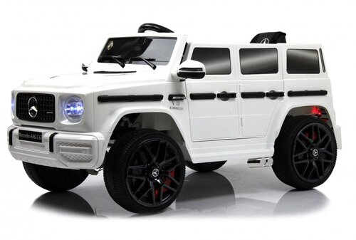 RiverToys Автомобиль Mercedes-Benz G63 O111OO, белый