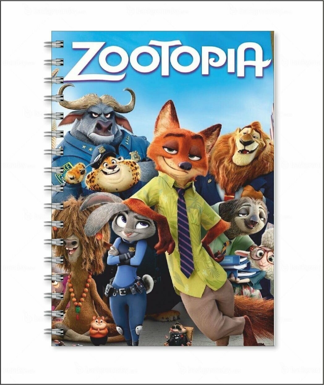 Тетрадь Зверополис - Zootopia № 13