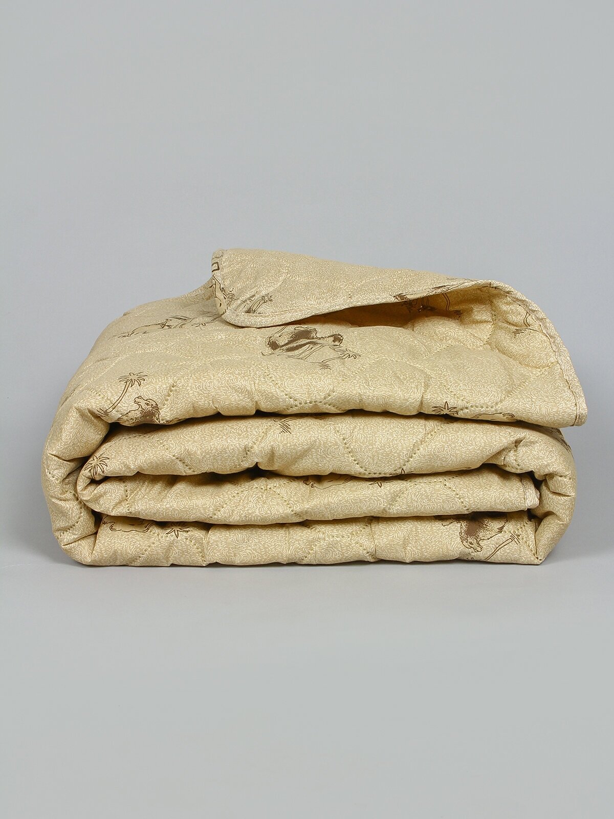 Одеяло "Верблюжья шерсть" облегченное, Евро размер, в полиэстере, плотность 150 г/м2 - фотография № 7