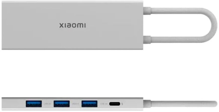 Док-станция Xiaomi 5 в 1 с USB Type-C USB3.0 HDMI 4K PD100W (XMDS05YM)