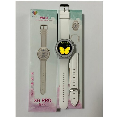 Умные смарт-часы x6 proженские смарт-часыСеребро 299900₽