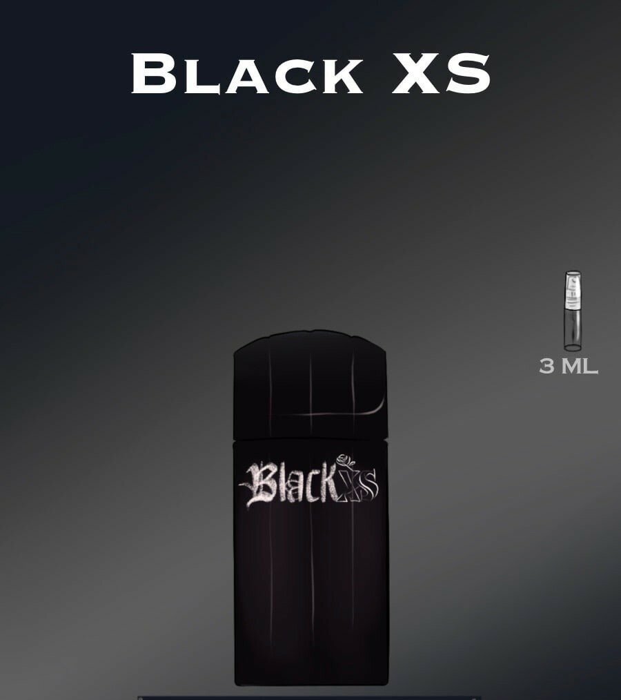 CrazyDanKos Туалетная вода мужская Black XS (Спрей 3 мл)