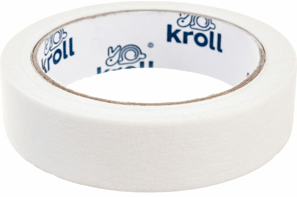 Малярная лента KROLL (крепп) 25 мм х 30 м 4607190401066