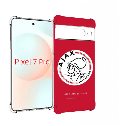 Чехол MyPads фк аякс амстердам для Google Pixel 7 Pro задняя-панель-накладка-бампер