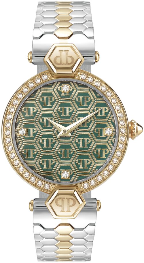 Наручные часы PHILIPP PLEIN Plein Couture, золотой, зеленый