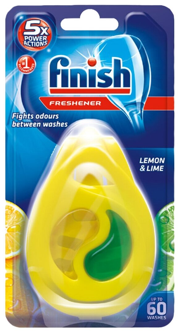 Освежитель для посудомоечной машины Finish Лимон