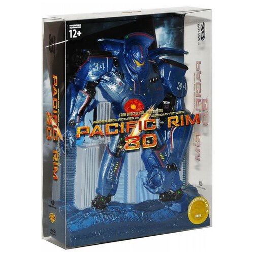 лего фильм бэтмен real 3d blu ray blu ray Тихоокеанский рубеж + фигурка Бродяги (Real 3D Blu-Ray + Blu-Ray + DVD)