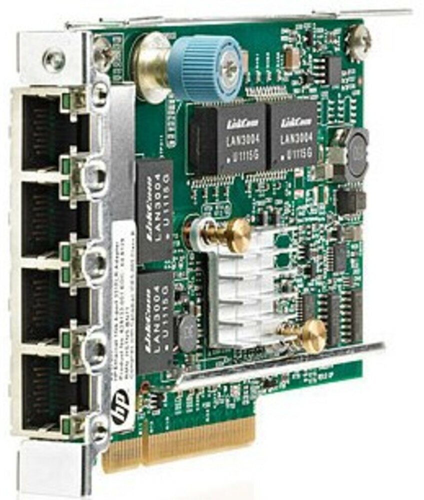 Сетевой адаптер HP Ethernet 1Gb 4-port 331T Adapter - фото №5