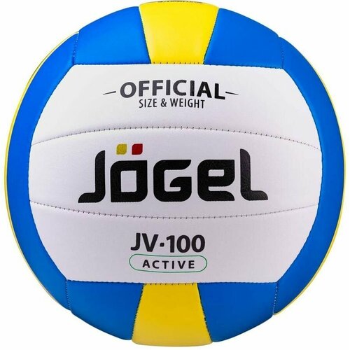 фото Мяч волейбольный jogel jv-100 белый (bc21) нет бренда