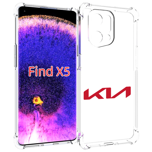 Чехол MyPads Kia-киа-3 для Oppo Find X5 задняя-панель-накладка-бампер