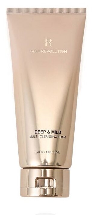 FACE REVOLUTION Очищающая пенка для умывания Глубокое и мягкое очищение Deep&Mild Multi Cleansing Foam 120мл