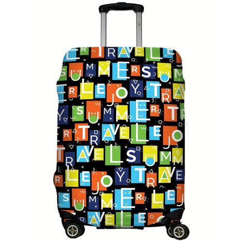 фото Чехол для чемодана lejoy, полиэстер, размер s, мультиколор