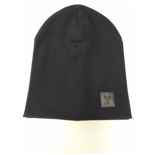 фото Черная шапка vnr.