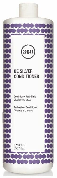 360 Антижелтый кондиционер для волос Be Silver Conditioner, 1000 мл (360, ) - фото №5