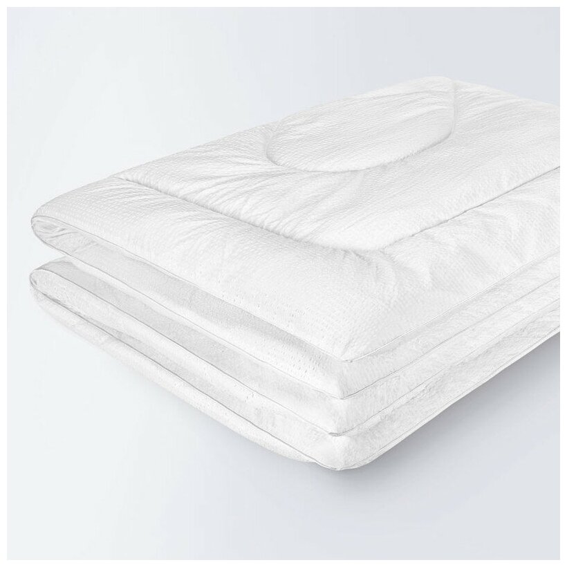 Одеяло волокно силиконизированное 2-спальное (172х205 см) Долина снов "ТриДэ", чехол - микрофибра (100% п/э), Ecotex