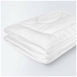 Одеяло волокно силиконизированное 1,5-спальное (140x205 см) Долина снов "ТриДэ", чехол - микрофибра (100% п/э), Ecotex