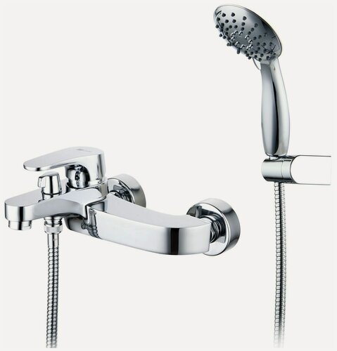 Изображение товара Смеситель Lemark Shift LM4334C для ванны с коротким изливом, латунь, хром