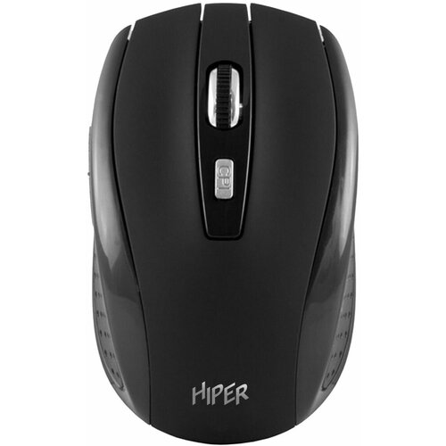 Мышь HIPER беспроводная OMW-5600 ( SoftTouch,1600dpi, черный, USB, 6кнп)