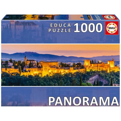 Пазл Educa 1000 деталей: Альгамбра, Гранада пазлы educa пазл вид на флоренцию италия 1000 деталей