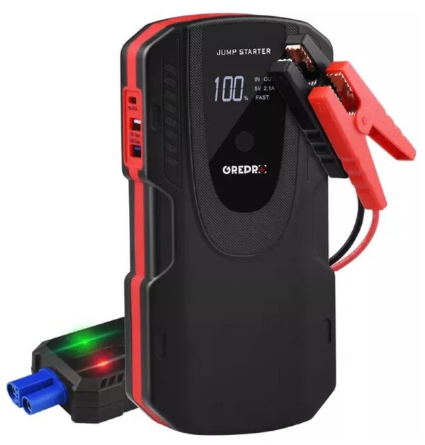 Характеристики модели вое устройство бустер Grepro 12800mAh 1000A .