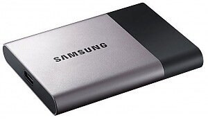 Внешний жесткий диск SSD 250Gb, Samsung Portable T3 USB 3.0 Black (MU-PT250B)