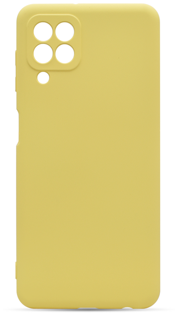 Силиконовый лимонный чехол Soft Touch для Samsung Galaxy A22/M32/M22