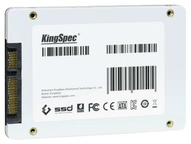 Накопитель Kingspec SSD 2.5" P4 Series 960GB SATA3, 3D NAND, (P4-960)