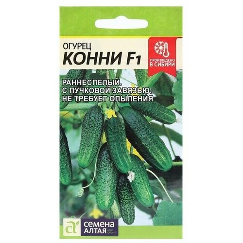 Семена Огурец Конни, F1, Сем. Алт, ц/п, 6 шт, 4 пачки