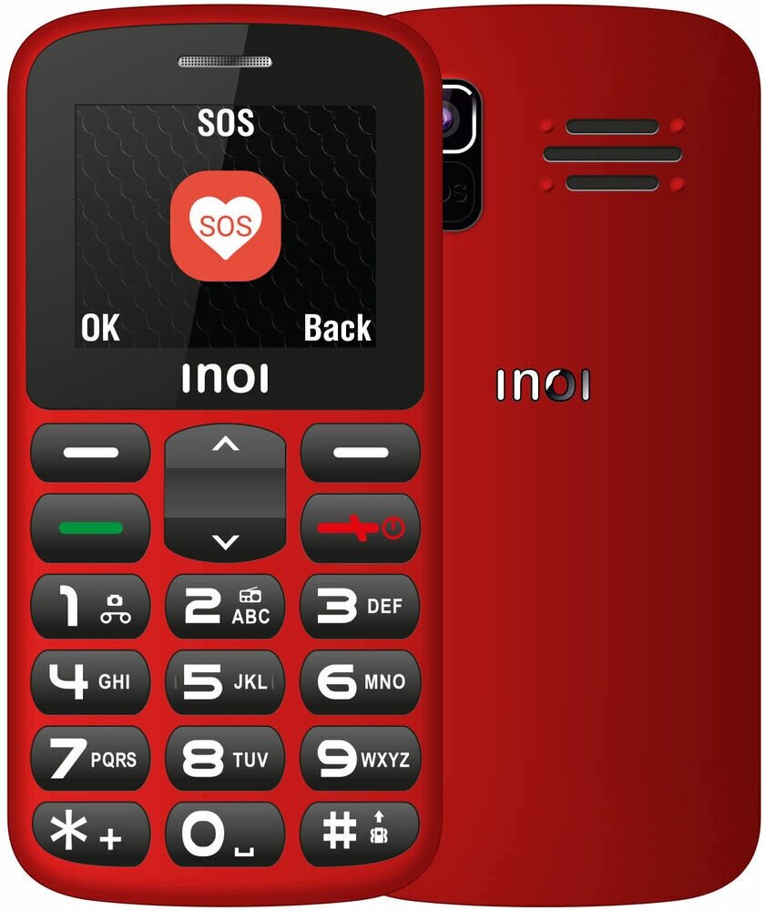 Мобильный телефон Inoi 107B Red