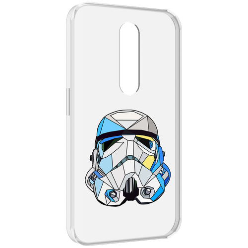 Чехол MyPads star wars дарт вейдер для Motorola Moto X Force (XT1585 / XT1581) задняя-панель-накладка-бампер