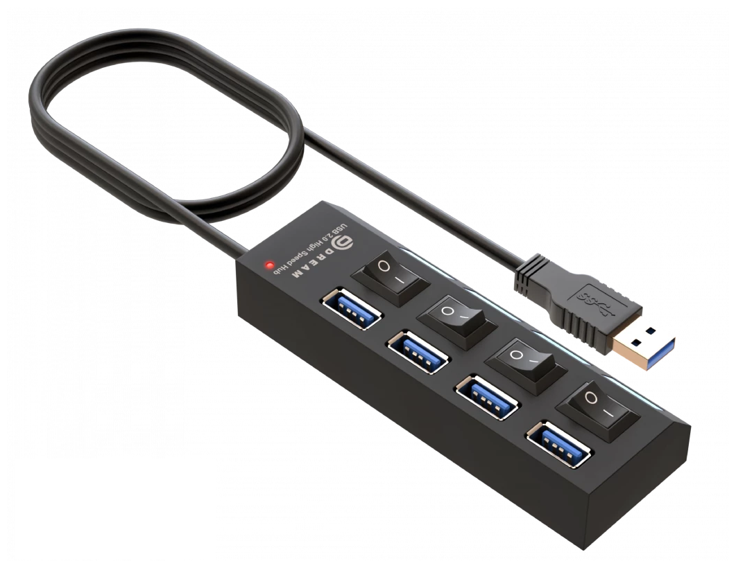 Usb концентратор HUB UH2 4USB 05M