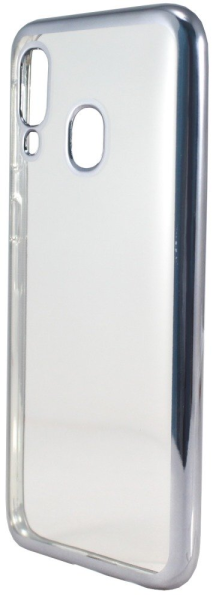 Чехол (клип-кейс) DF , для Samsung Galaxy A40, прозрачный - фото №1