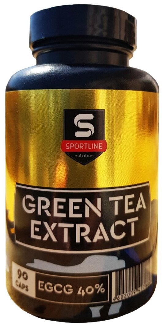 Экстракт зеленого чая SportLine Nutrition Green Tea Extract 90cap