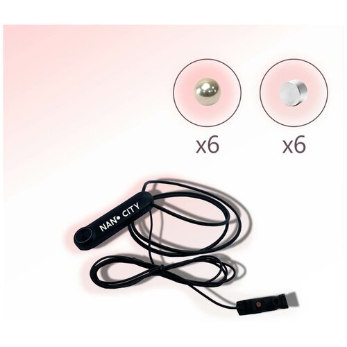 Микронаушник Nano City Магнитный Bluetooth Nano City с Выводным микрофоном и Кнопкой пищалкой 499000₽