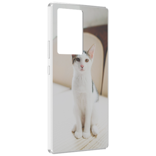 Чехол MyPads порода кошка эгейская для ZTE Nubia Z40 Pro задняя-панель-накладка-бампер чехол mypads порода кошка эгейская для realme c55 задняя панель накладка бампер