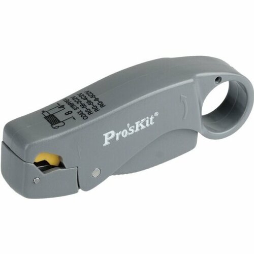 proskit 6pk 322 rotary mosaic cable stripper wire stripper Нож для зачистки коаксиальных кабелей Pro'skit 6PK-322, вращающийся универсальный, длина 108мм