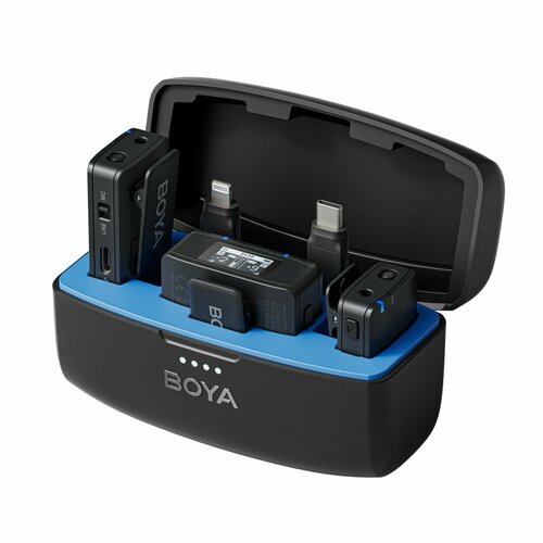 Универсальная микрофонная радиосистема BOYA MIC для DSLR iOS Android 15490₽
