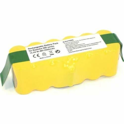 Аккумулятор Amperin для iRobot Roomba 500 510 530 560 780 NI-MH 144V 2500mAh 2345₽