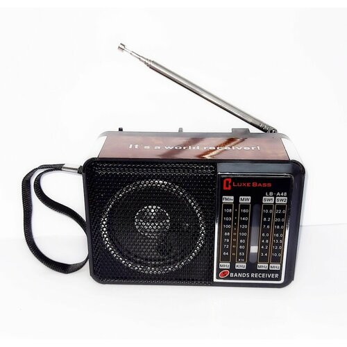 Радиоприемник LuxeBass LB-A 48 коричневый 957₽