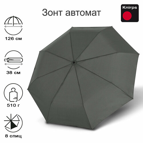 фото Мини-зонт knirps, dark grey