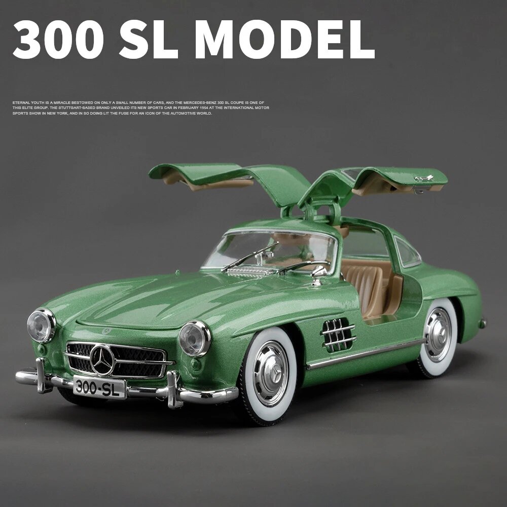 Maisto Mercedes-Benz 300SL изумрудный