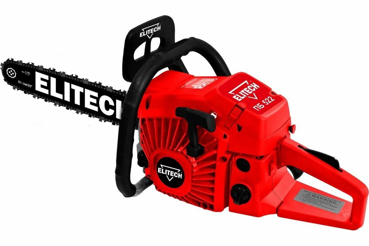 Пила цепная бензиновая Elitech ПБ 522 (E1611.014.00) ДМ
