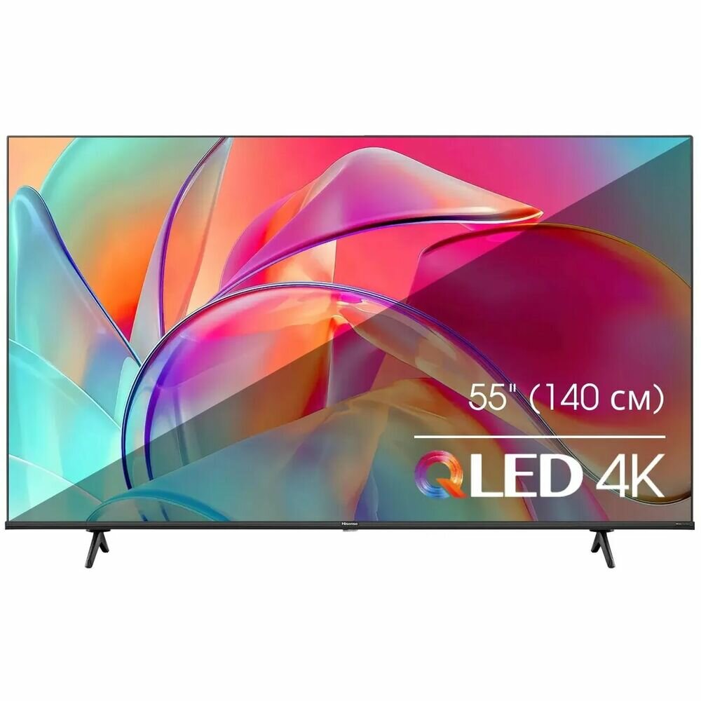 55" Телевизор Hisense 55E7KQ (4K Ultra HD 3840x2160, Smart TV) черный
