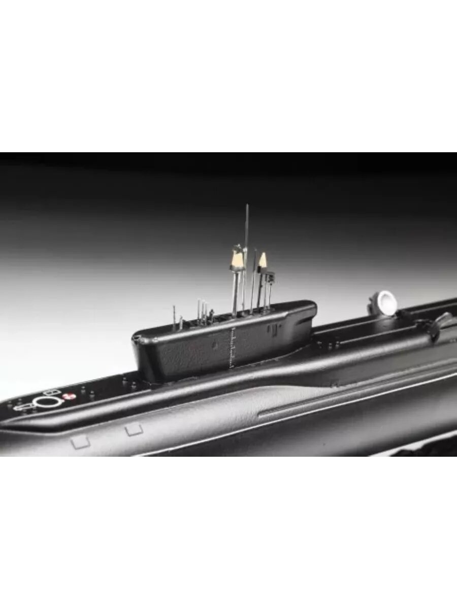 АПЛ "Юрий Долгорукий" проект "Борей" ZVEZDA 98 деталей, масштаб 1:350 — фото 1