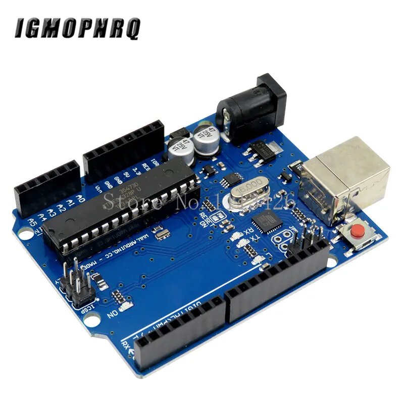 Чип UNO R3 ATMEGA16U2 + MEGA328P для Arduino UNO R3, макетная плата и USB-кабель, UNO R3 328P-PU